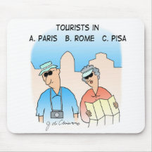 Tourists Mousepads
