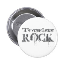 Tourists Rock Buttons