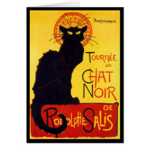 Tournée du Chat Noir, c.1896 Card