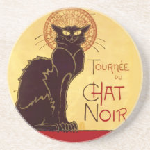 Tournée du Chat Noir, Théophile Steinlen Drink Coasters