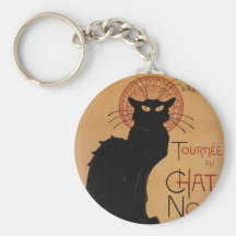 Tournée du Chat Noir, Théophile Steinlen Key Chains