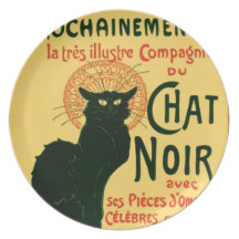 Tournée du Chat Noir, Théophile Steinlen Party Plate