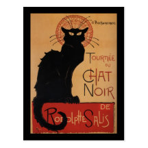 Tournée du Chat Noir, Théophile Steinlen Post Card