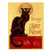 Tournée du Chat Noir, Théophile Steinlen Post Cards