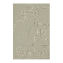 Tournée du Chat Noir, Théophile Steinlen Stationery Design