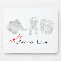 Towel Animal Lover Mouse Pads