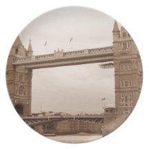 Tower Bridge Dinner Plate