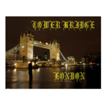 Tower Bridge London Postcard