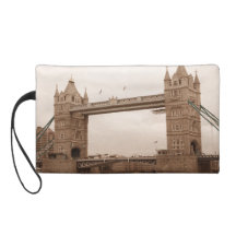 Tower Bridge Wristlet Purses