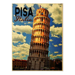 Tower Of Pisa ltaly Post Card