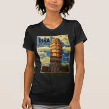 Tower Of Pisa ltaly Tshirt