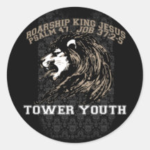 Tower Youth Roarship Sticker