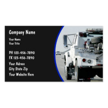 Towing Business Cards