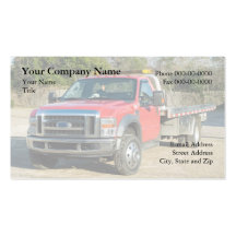 Towing Wrecker Business Card