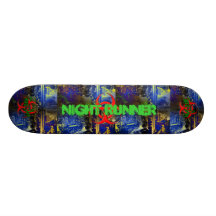 Toxic Dog  Night Runner Skate Board