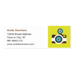 Toy Camera (Fisheye) Profile Card Business Card
