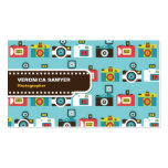 Toy Cameras (Blue) Business Card
