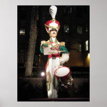 TOY SOLDIER FROM ROCKEFELLER CENTER CANVAS PRINT