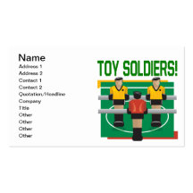 Toy Soldiers Business Card Template