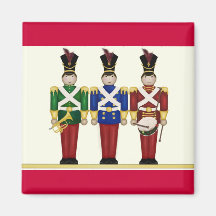 Toy Soldiers Christmas Magnet