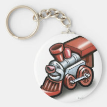 Toy Train Keychain