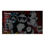 Toys collection of cool gang business card template