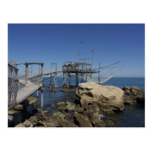 Trabocco, Abruzzo Postcard