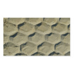 trace of tyre in the sand business card template