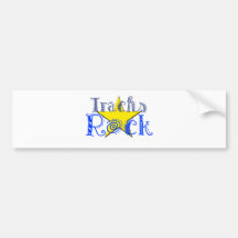 Trachs Rock Bumper Sticker