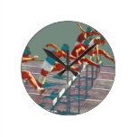 Track and Field Hurdles Clock