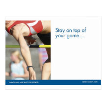 Track Sports Postcard
