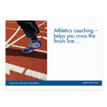 Track Sports Postcard