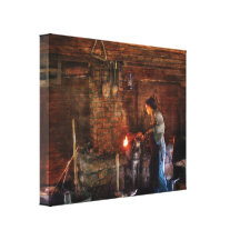 Trade - Blacksmith - Cooking with the Smith's Gallery Wrapped Canvas