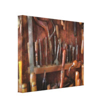 Trade - Carpenter - Old tools Canvas Print
