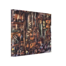 Trade - Carpenter - That's a lot of tools Stretched Canvas Print