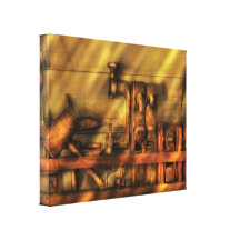 Trade - Carpenter - Wood Working Tools Stretched Canvas Prints