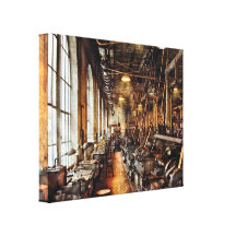 Trade - Machinist - Machine Shop Circa 1900's Stretched Canvas Prints