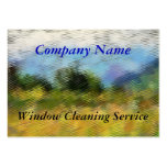 TRADES, WINDOW CLEANING BUSINESS CARD