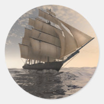 Tradewinds Round Stickers