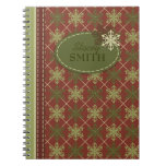 Traditional Christmas Notepad Note Book