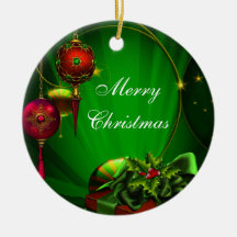 Traditional Elegant Christmas Tree Ornaments
