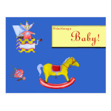 Traditional Toys/Primary Colours Post Card