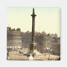 Trafalgar Square I, London, England Fridge Magnet