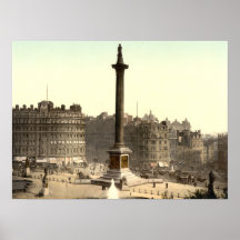 Trafalgar Square I, London, England Print