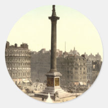 Trafalgar Square I, London, England Stickers