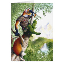 Trail Blazing Fox Card