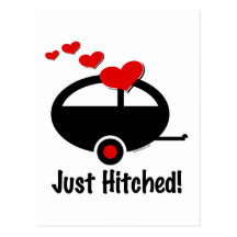 Trailer Just Hitched Post Card