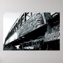 train car print