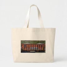 Train Graffiti Canvas Bags