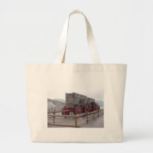 Train Old Canvas Bags